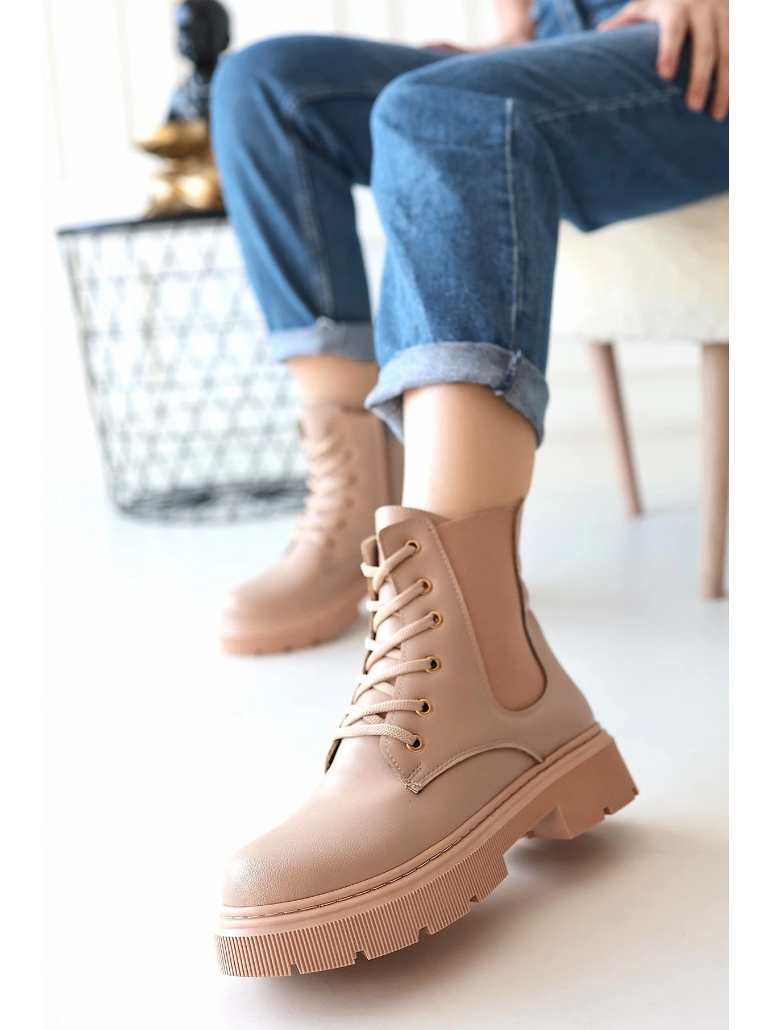 Daum Nude Cilt Bağcıklı Bot