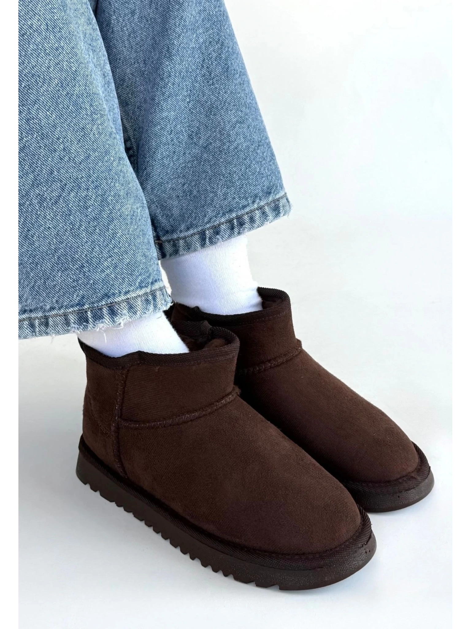 Elsa Kahverengi Süet Bot