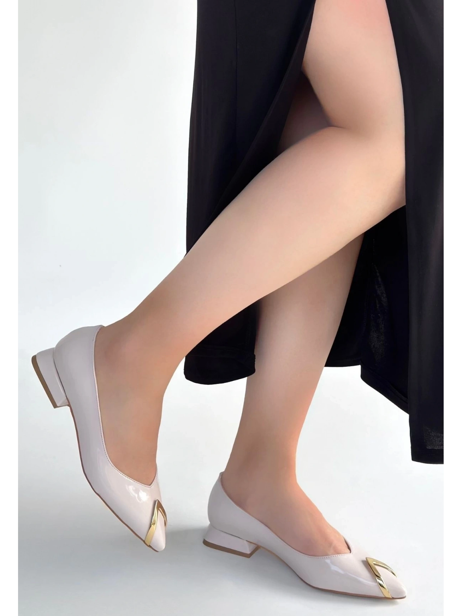 Goes Bej Rugan Babet Ayakkabı