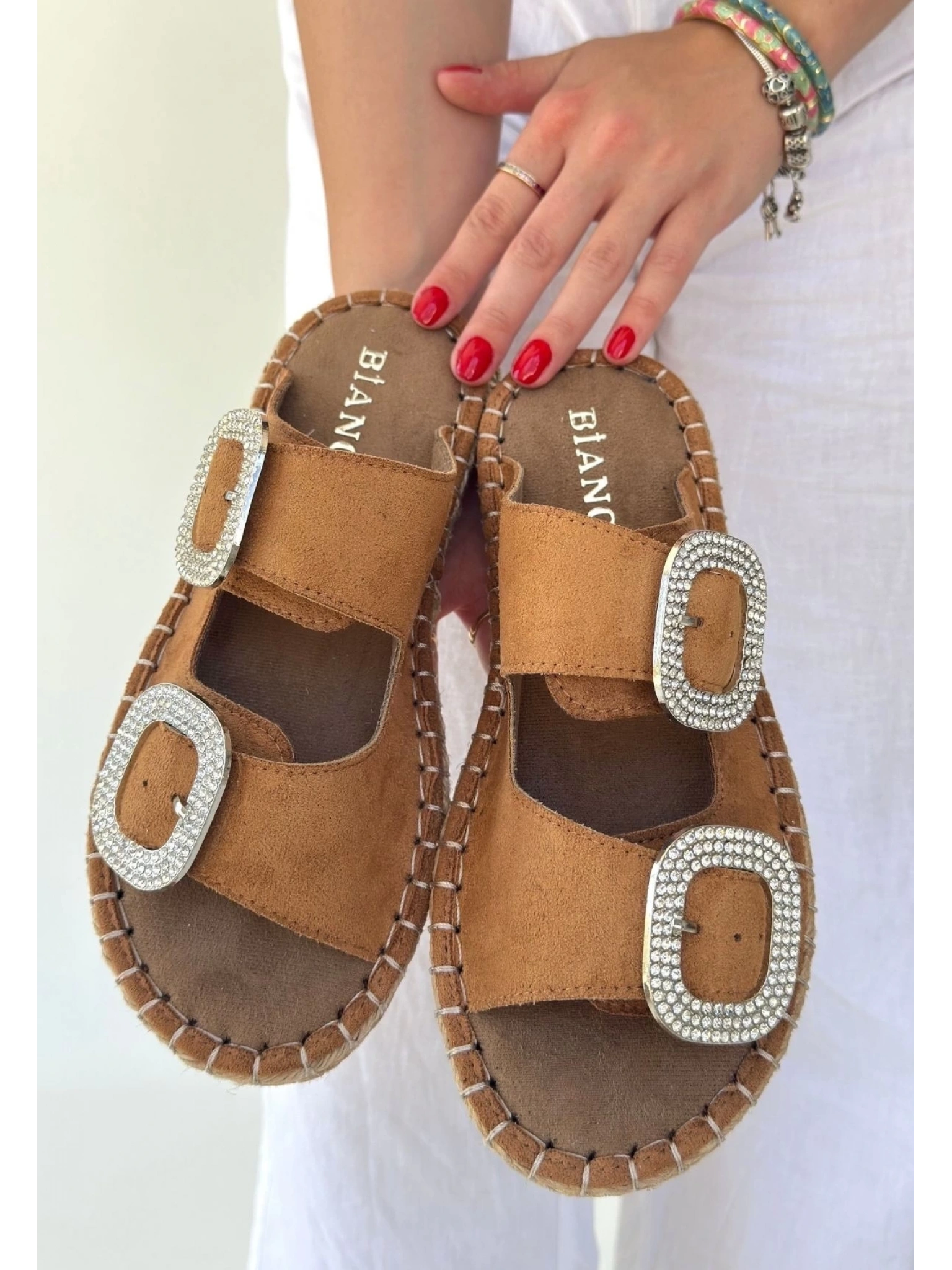 Hertas Vizon Nubuk Tokalı Terlik