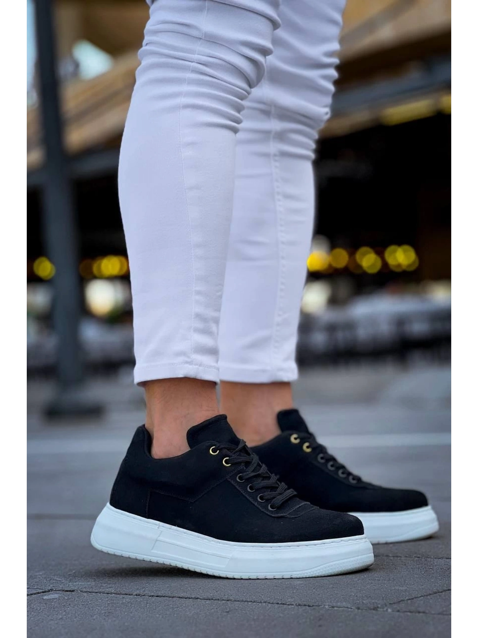 KB-X20 Kuback Siyah Süet  Günlük Erkek Ayakkabı