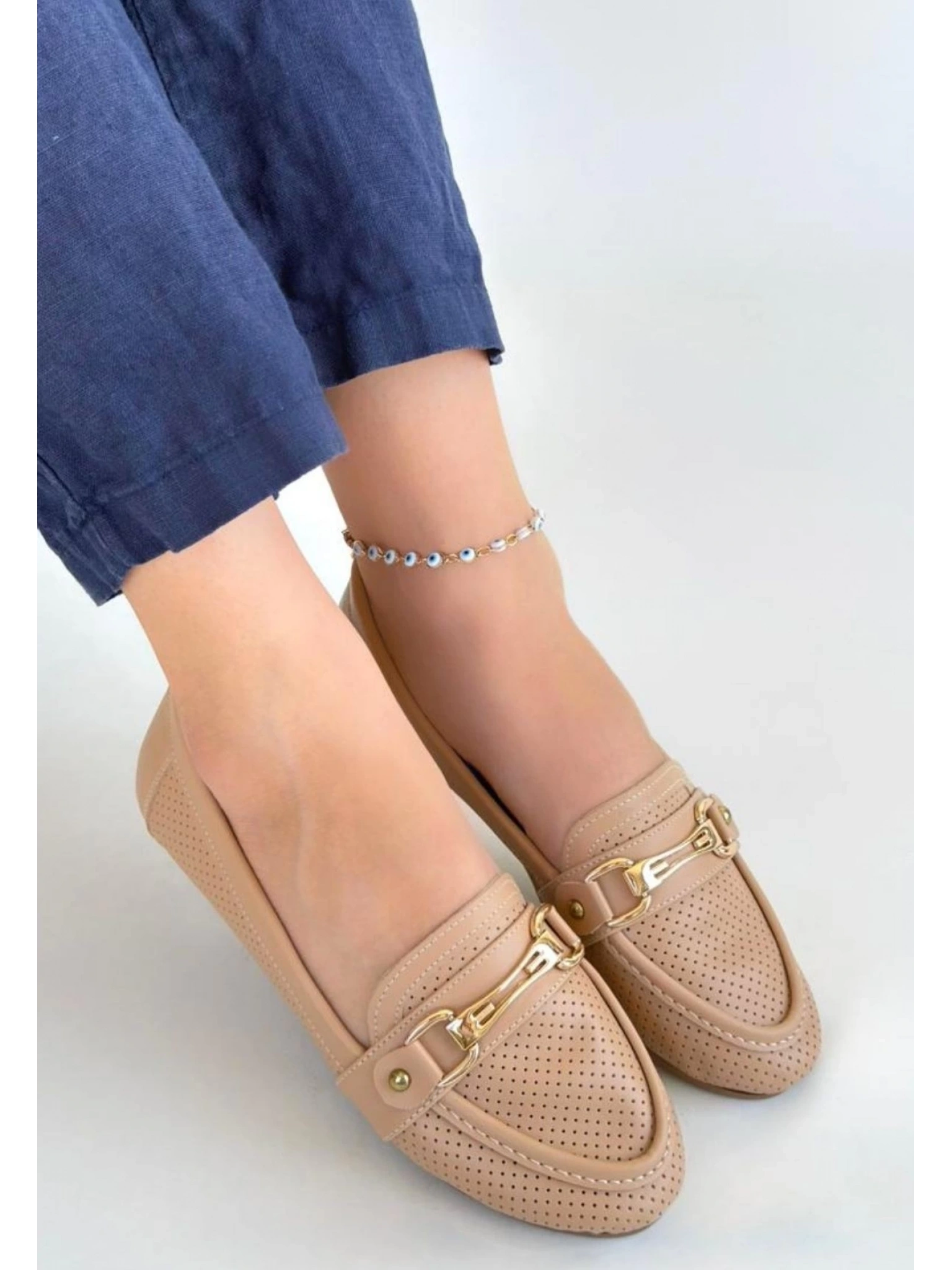 Rain Nude Cilt Babet Ayakkabı