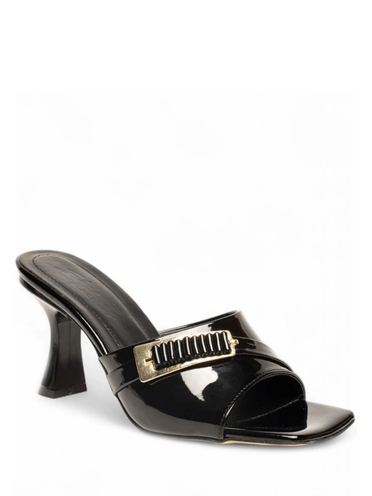 Sief Siyah Rugan Topuklu Terlik