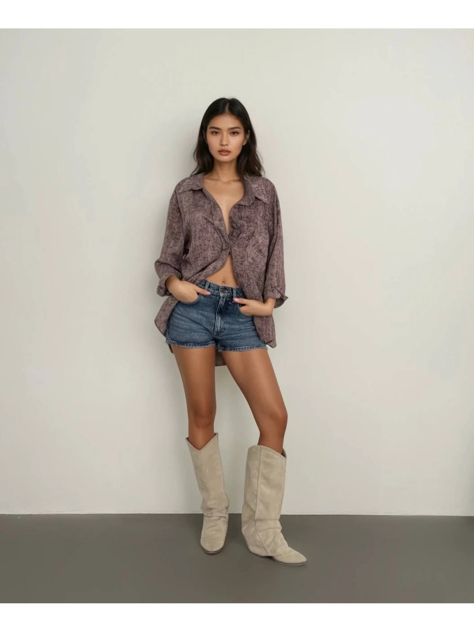 desenli gömlek s7331