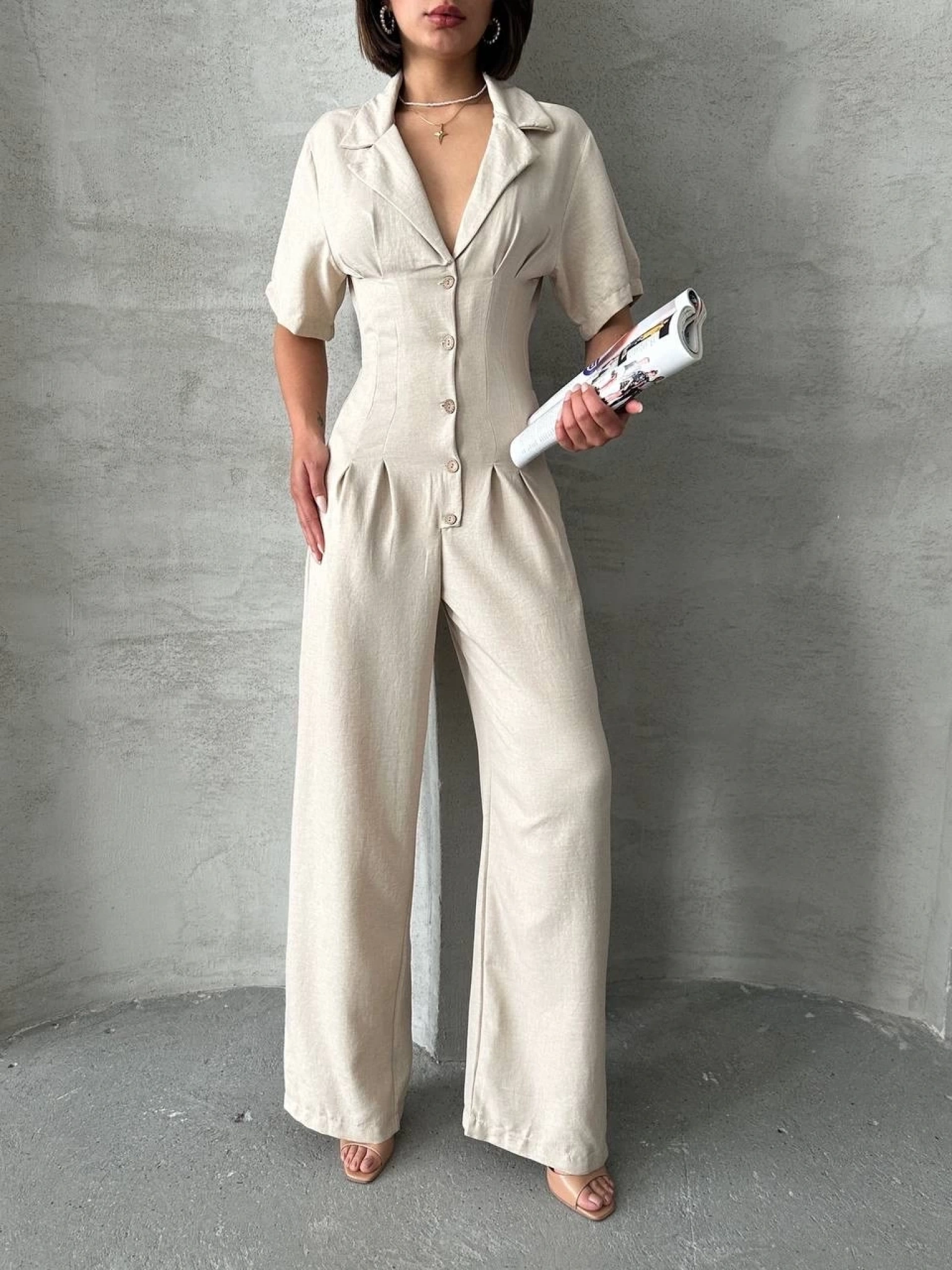 Uzun keten tulum s255059