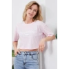 Baskılı Crop tişört