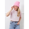 Baskılı Crop tişört