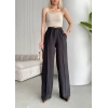 Beli çapraz pantolon