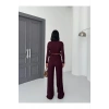 Bubble alt üst takım bordo pt510446