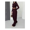 Bubble alt üst takım bordo pt510446