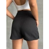 Çizgili şort etek