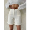 Gabardin kumaş şort
