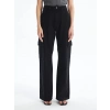 Kargo cep jeans pantolon siyah