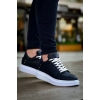 KB047  Kuback Siyah Cilt Günlük Erkek  Ayakkabı