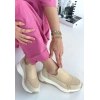 Kendy Bej Cilt Spor Ayakkabı
