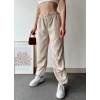 Paraşüt pantolon bej