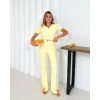 V aksesuarlı ottoman takım sarı s255850