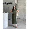 Vatkalı elbise