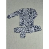 3-6 yaş alt üst pijama takımı kız çocuğu lacivert