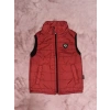 3-8 yaş cepli şişme yelek erken çocuk bordo