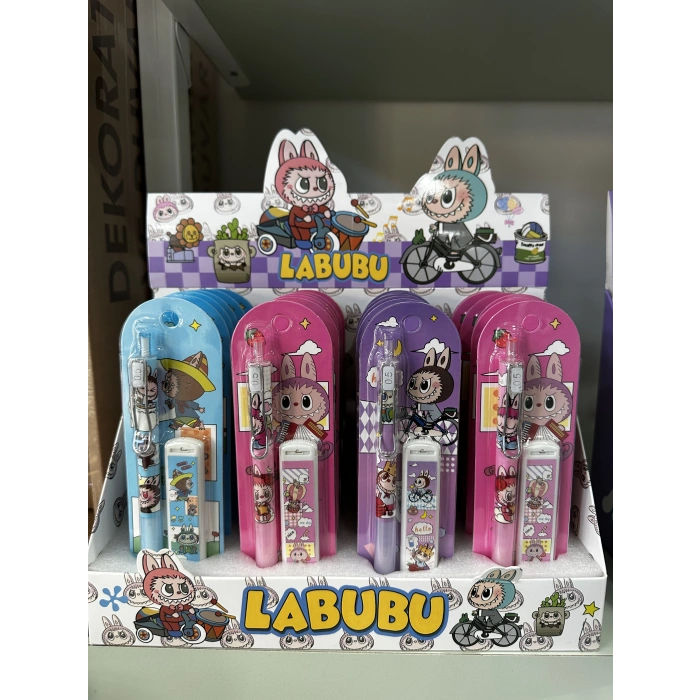 0.5 UÇLU KALEM LABUBU 24 lü