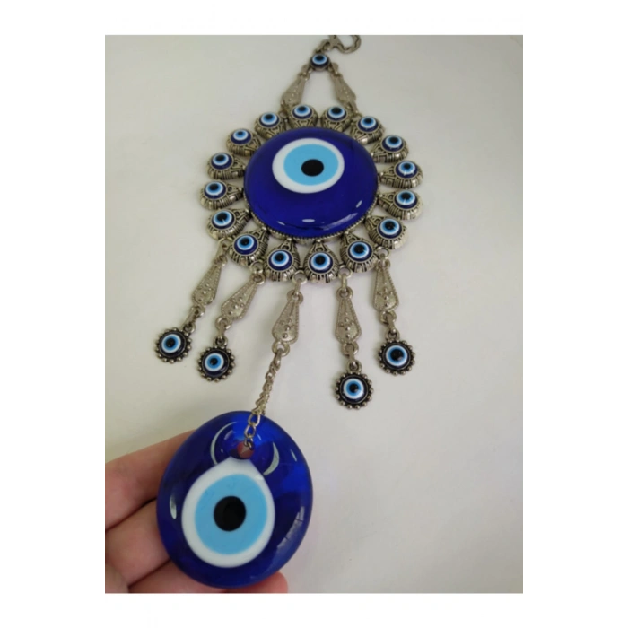 Metal Nazarlık Duvar Dekoru 30cm