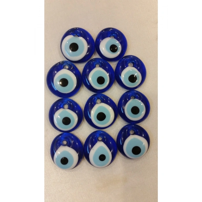 Nazar Boncuğu Cam Delikli 7li Set 4 Cm