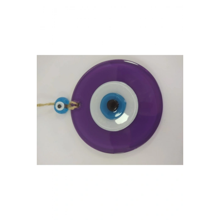 Opak Mornazar Boncuğu 10 Cm El Yapımı Cam Duvar Dekoru Hediyelik Eşya