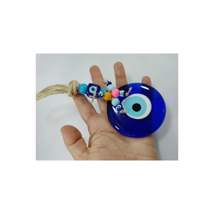 Nazar Boncuğu Duvar Dekoru El Yapımı Hediyelik Eşya 7 Cm
