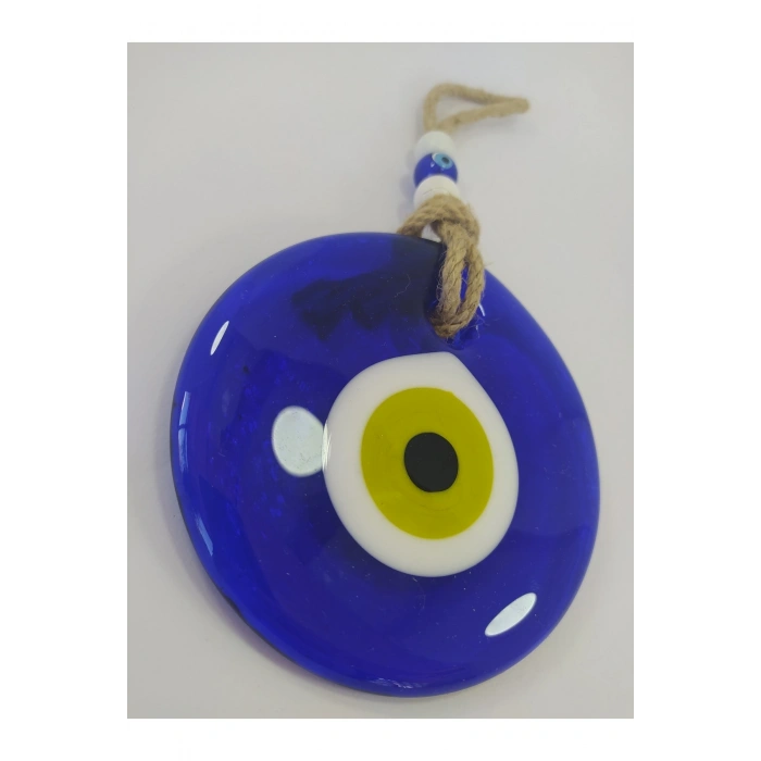 Nazar Boncuğu Duvar Dekoru 9 Cm El Yapımı Cam Dekoratif Hediyelik Eşya