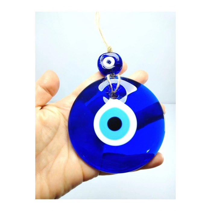 Nazar Boncuğu Duvar Dekoru 9 Cm El Yapımı Dekoratif Hediyelik Eşya
