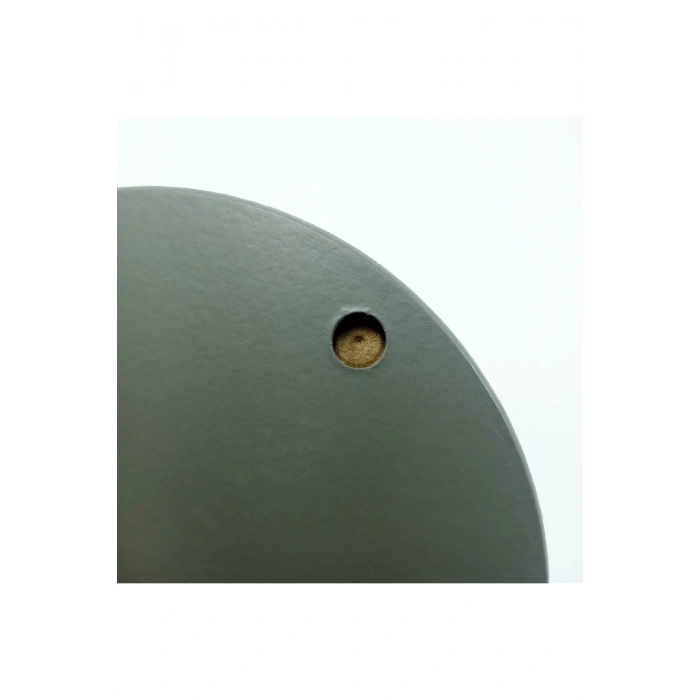 Minimalist Vizon Nazar Boncuğu El Yapımı Ahşap Büyük Nazarlık 15 Cm Hediyelik Eşya