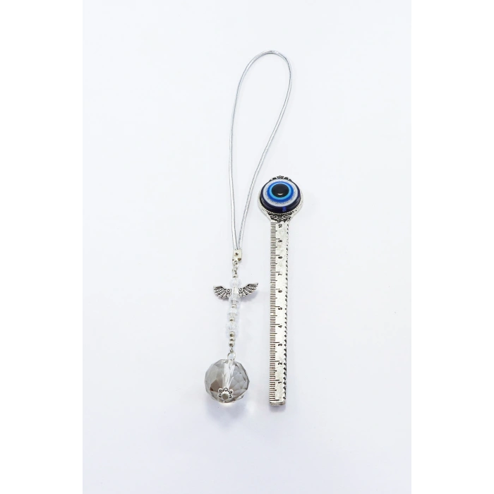 Kristal Boncuk Melek Kanadı Sun Catcher Dikiz Ayna Süsü, Araba Hediyesi
