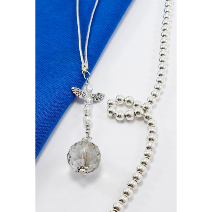 Kristal Boncuk Melek Kanadı Sun Catcher Dikiz Ayna Süsü, Araba Hediyesi
