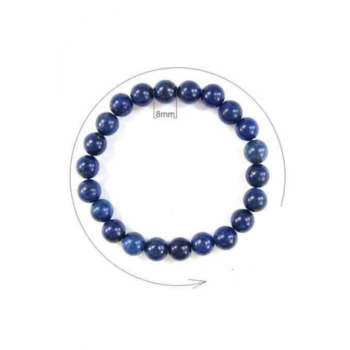 Lapis Lazuli Doğal Taş Bileklik