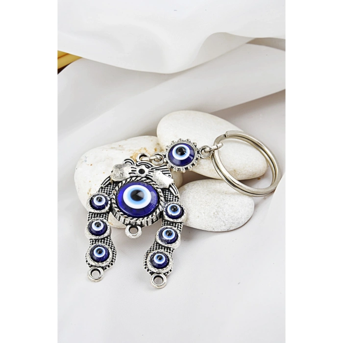 Cam Nazar Boncuğu Anahtarlık Aksesuar
