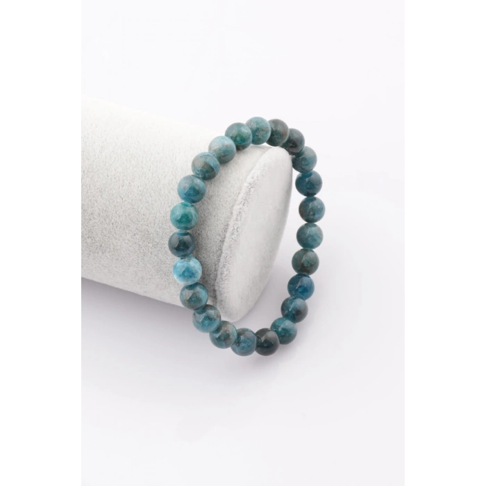 Apatit Doğal Taşı Bileklik - 8 mm