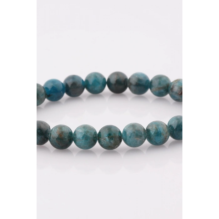 Apatit Doğal Taşı Bileklik - 8 mm
