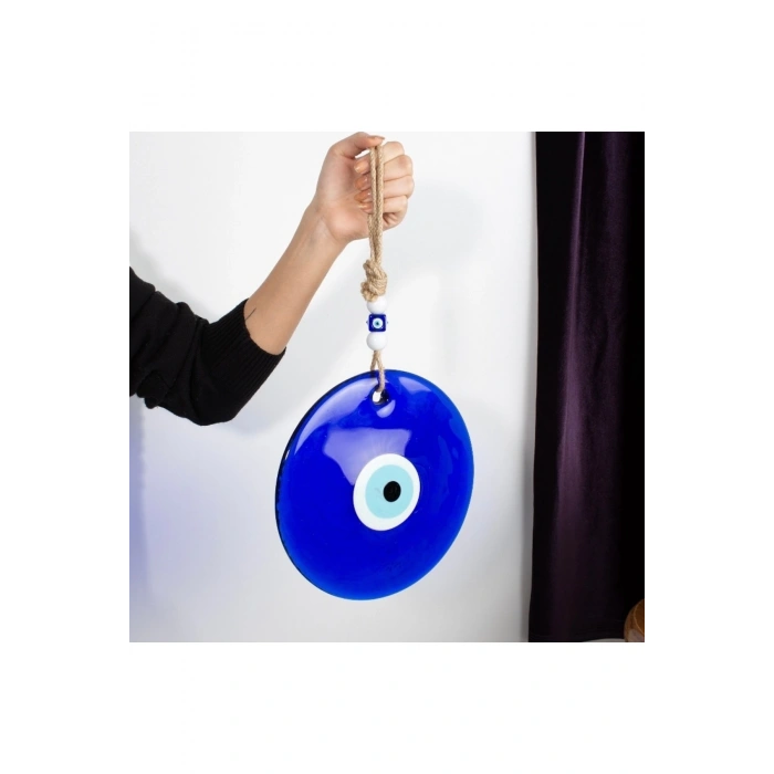 Büyük Boy 22 Cm Delikli Nazar Boncuğu Nazarlık