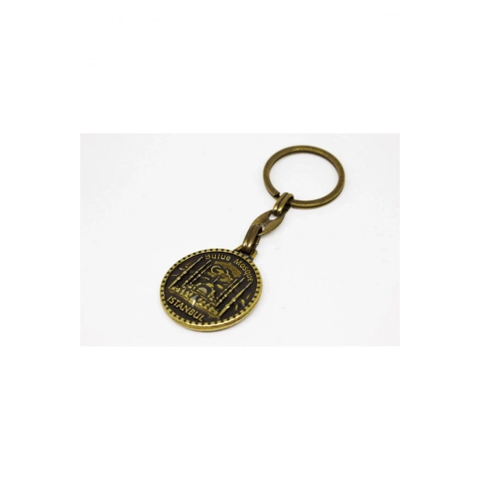 Roze Gold Ayasofya Manzaralı Anahtarlık, Hediyelik Çanta Süsü