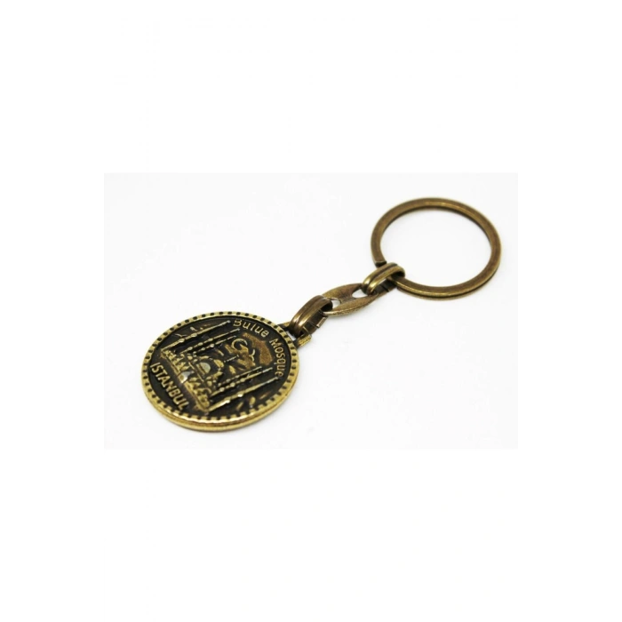 Roze Gold Ayasofya Manzaralı Anahtarlık, Hediyelik Çanta Süsü