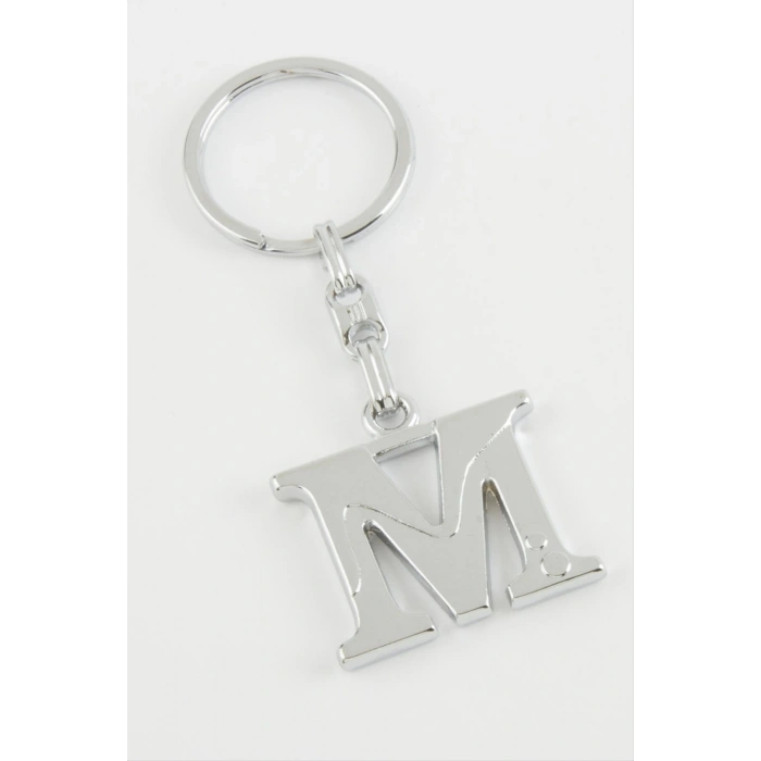 NRZSNT Harfli (133604) Metal Anahtarlık-M