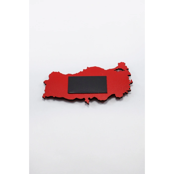 Ahşap Türk Bayrağı Türkiye Haritası Magnet, Bolluk, Hediyelik Aksesuar