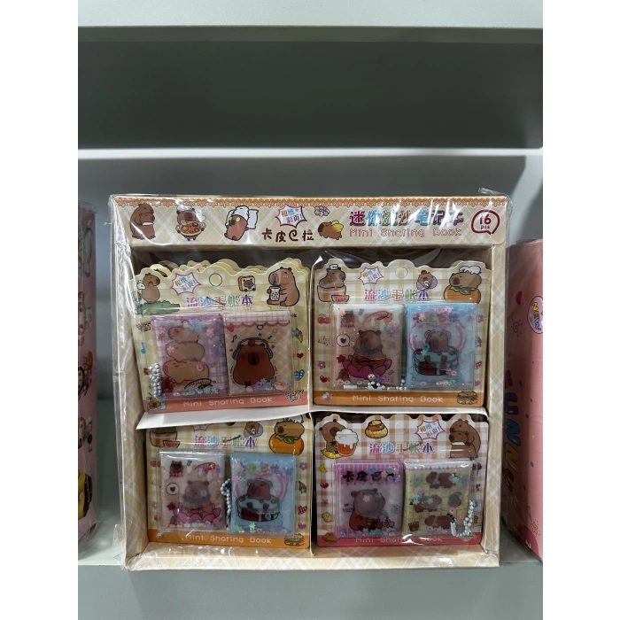 CABY BARA SULU STİCKER NOT DEFTERİ MİNİ 16 lı