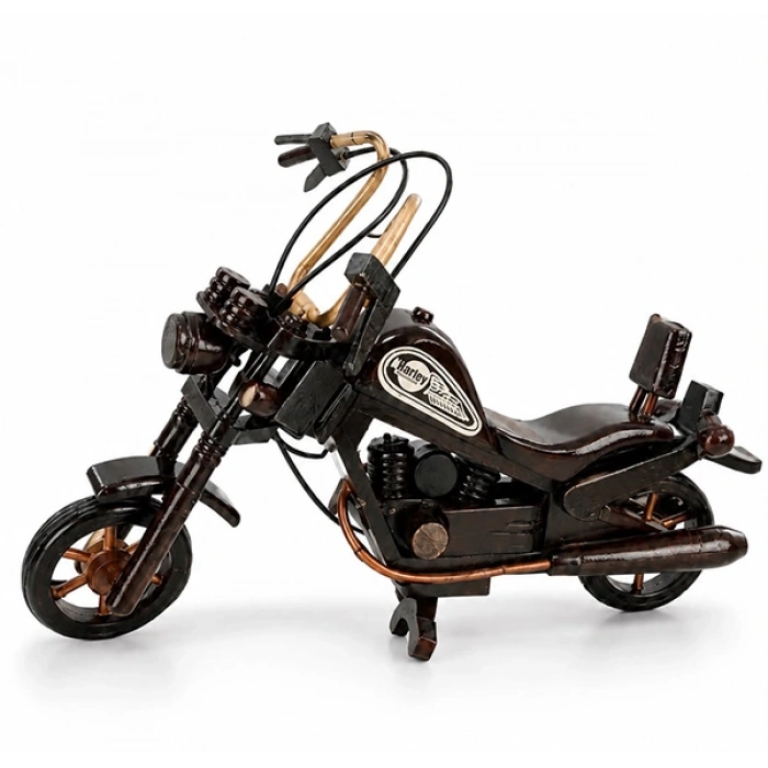 Dekoratif Ahşap Harley Motor Büyük Boy No:1142