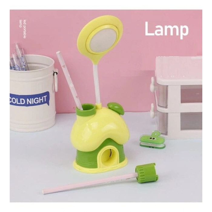 Ev Şeklinde Şarjlı Masa Lambası