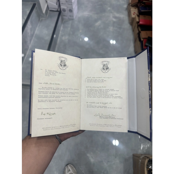 Harry Potter Hogwarts Temalı Defter – Özel Tasarım Not Defteri