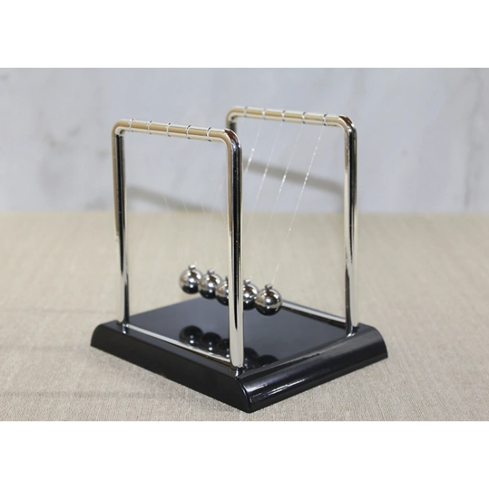 Masa Üstü Newton Beşiği Kinetik Denge Balans Dekoru Alk3798