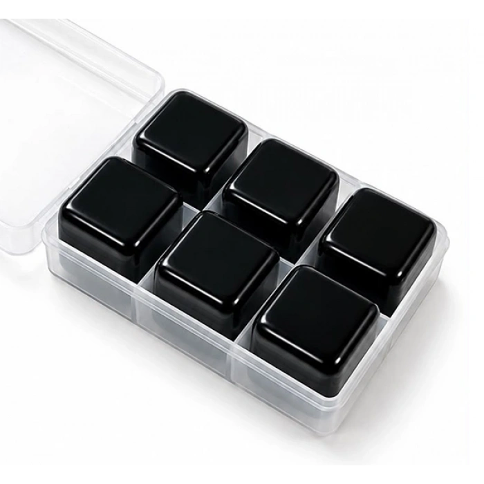 Paslanmaz Çelik Viski Taşı 6Lı Set Alk5495
