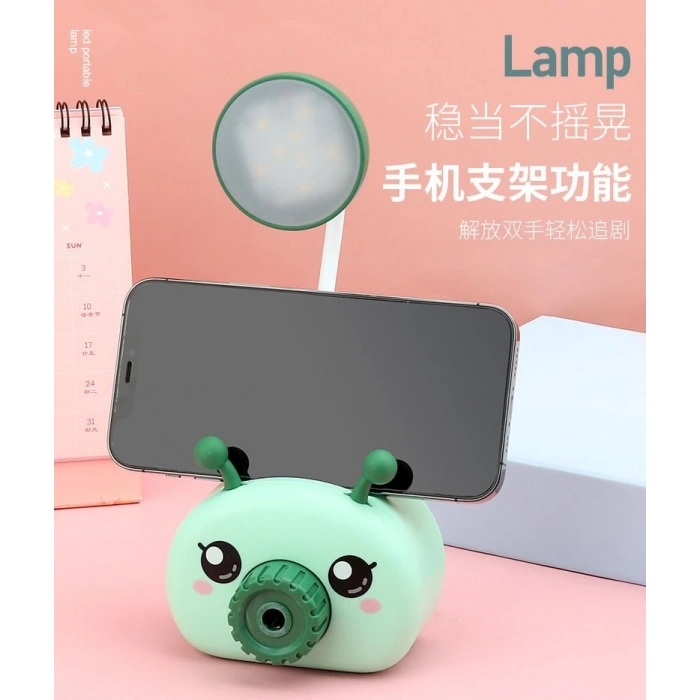 Sevimli Panda Tasarımlı Şarjlı Masa Lambası